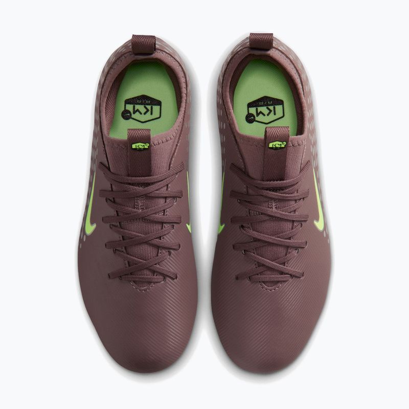 Кросівки футбольні дитячі Nike Mercurial Vapor 16 Academy Kylian Mbappe FG/MG plum eclipse/metallic silver 5