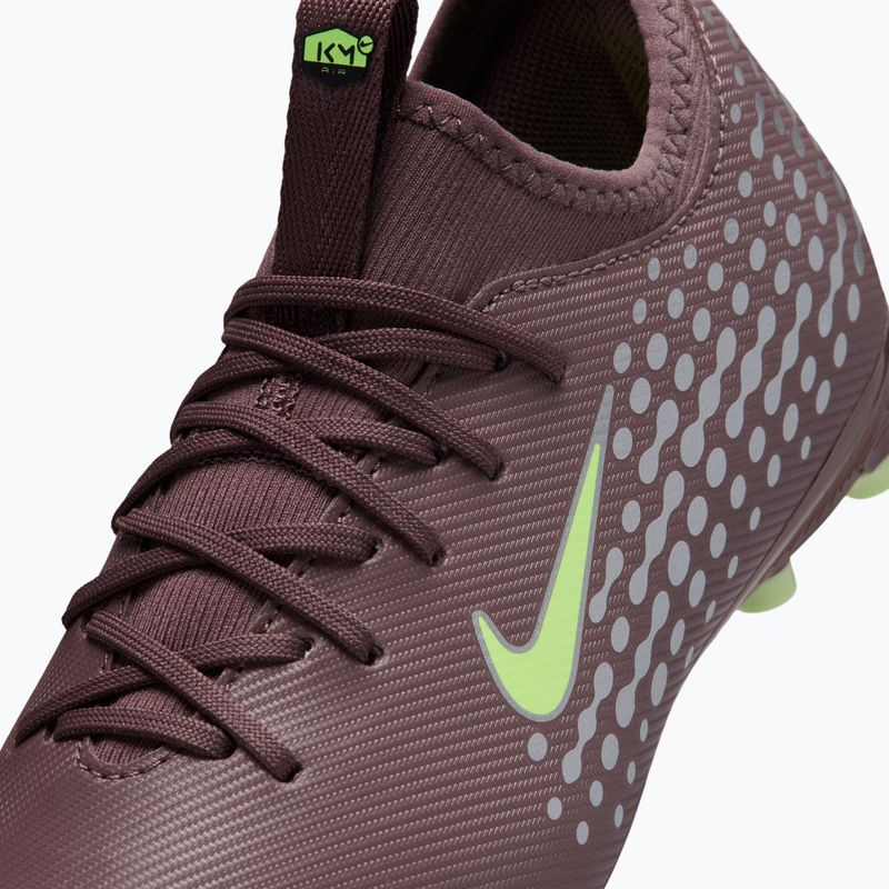 Кросівки футбольні дитячі Nike Mercurial Vapor 16 Academy Kylian Mbappe FG/MG plum eclipse/metallic silver 7