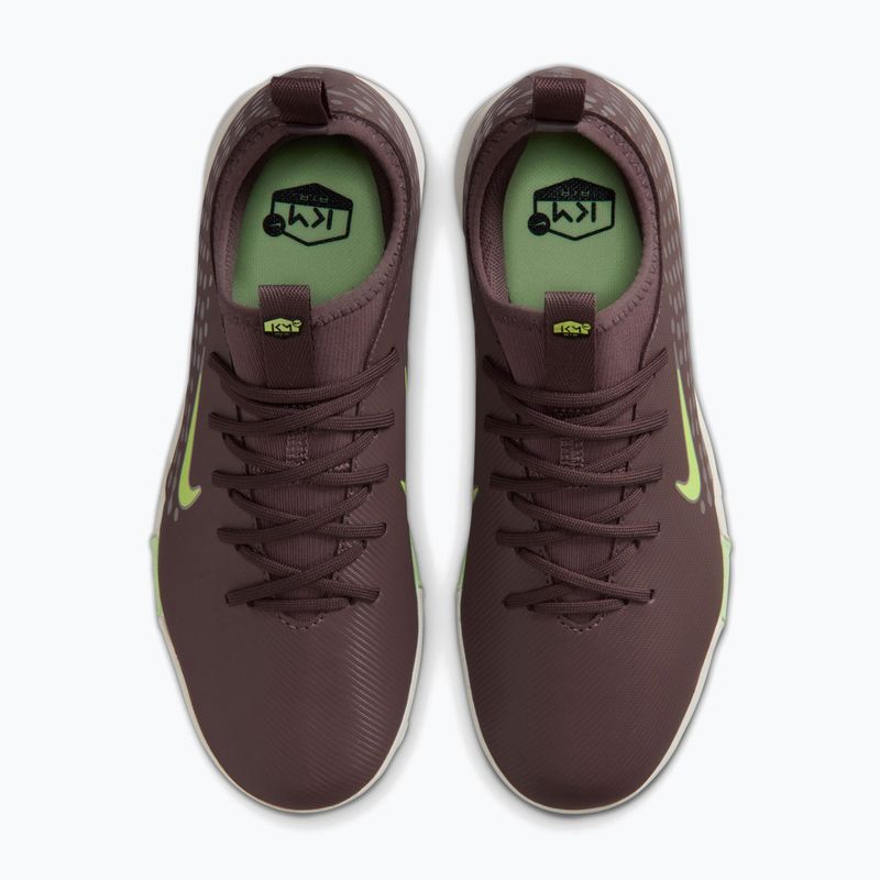 Кросівки футбольні дитячі Nike Mercurial Vapor 16 Academy Kylian Mbappe TF plum eclipse/metallic silver 5