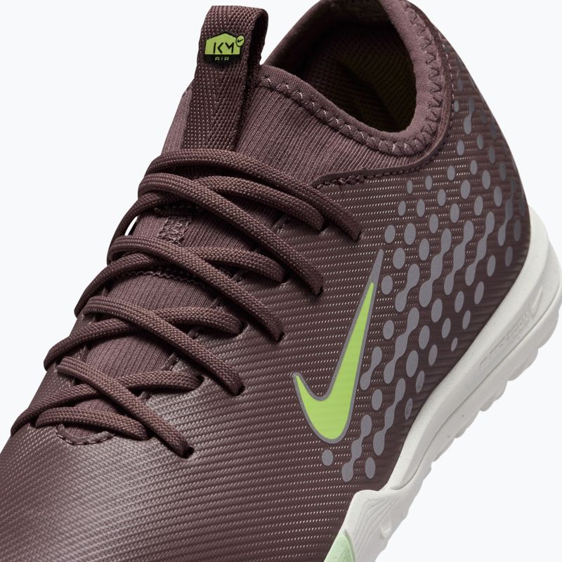 Кросівки футбольні дитячі Nike Mercurial Vapor 16 Academy Kylian Mbappe TF plum eclipse/metallic silver 7