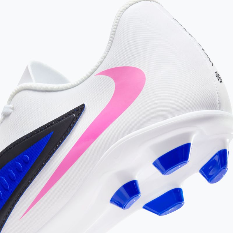 Кросівки футбольні чоловічі Nike Phantom 6 Low Club FG/MG racer blue/white/pink blast 10