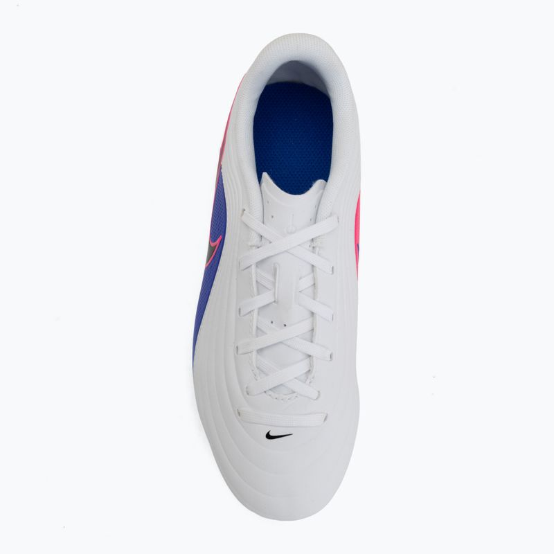Кросівки футбольні дитячі Nike Tiempo Maestro Club Jr FG/MG white/racer blue/pink blast/black 5