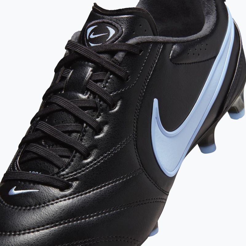 Кросівки футбольні чоловічі Nike Tiempo Ligera Pro FG black/ice blue/obsidian 14