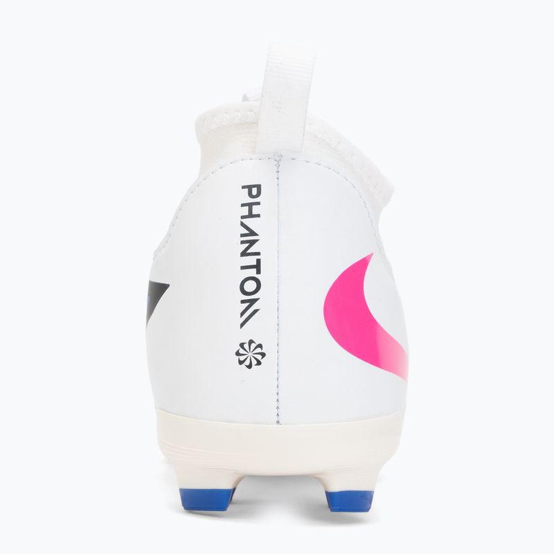 Кросівки футбольні дитячі Nike Jr. Phantom 6 High Academy FG/MG racer blue/white/pink blast 6