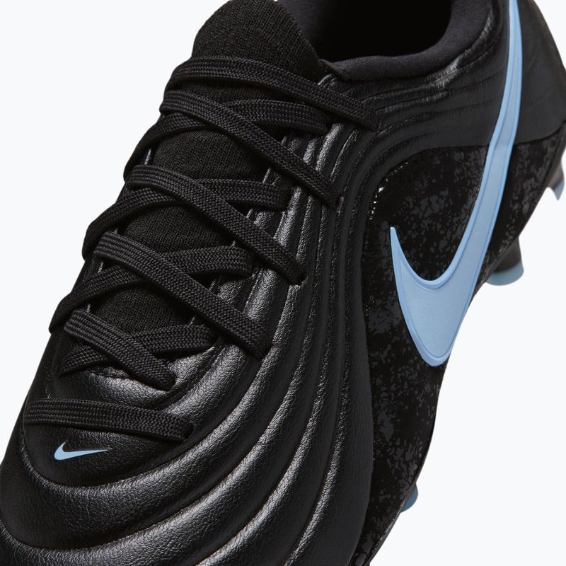Кросівки футбольні дитячі Nike Tiempo Maestro Academy Jr FG/MG black/ice blue 9