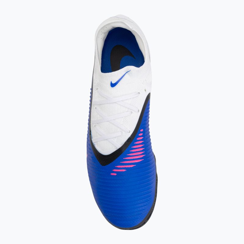 Кросівки футбольні чоловічі Nike Phantom 6 Low Pro TF racer blue/white/pink blast 5