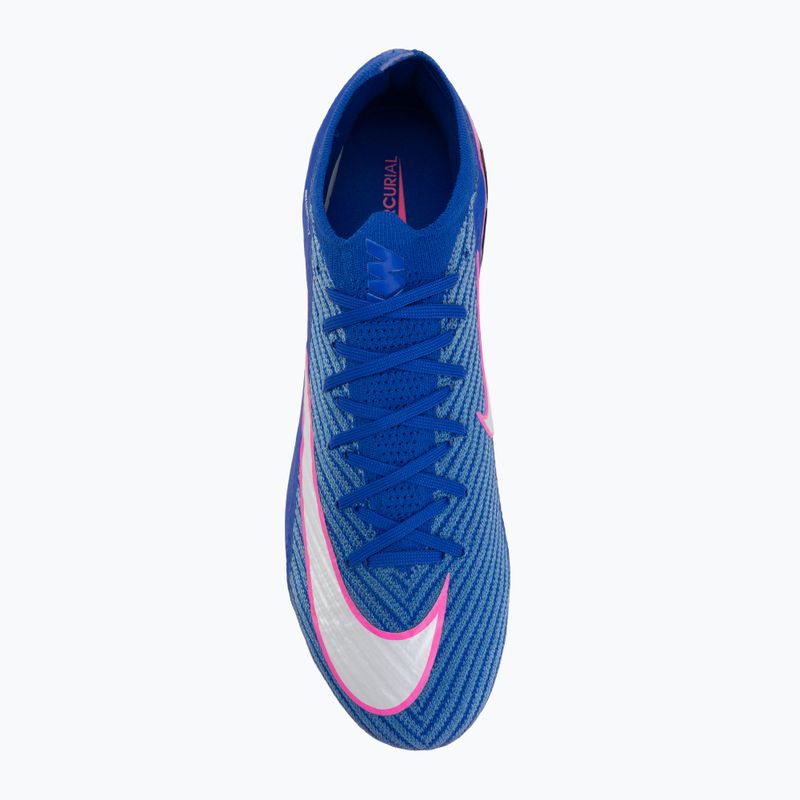 Кросівки футбольні чоловічі Nike Mercurial Vapor 16 Elite SG racer blue/white 5