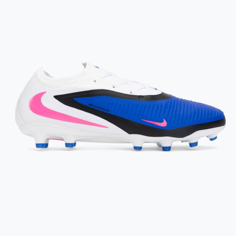 Кросівки футбольні чоловічі Nike Phantom 6 Low Pro AG racer blue/white/pink blast 2