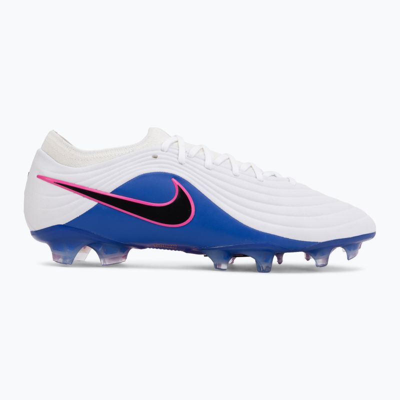 Кросівки футбольні чоловічі Nike Tiempo Maestro Elite FG white/racer blue/pink blast/black 2
