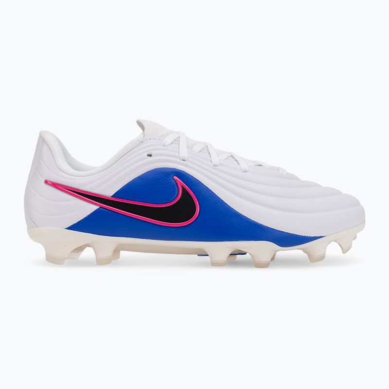Кросівки футбольні дитячі Nike Tiempo Maestro Academy Jr FG/MG white/racer blue/pink blast/black 2