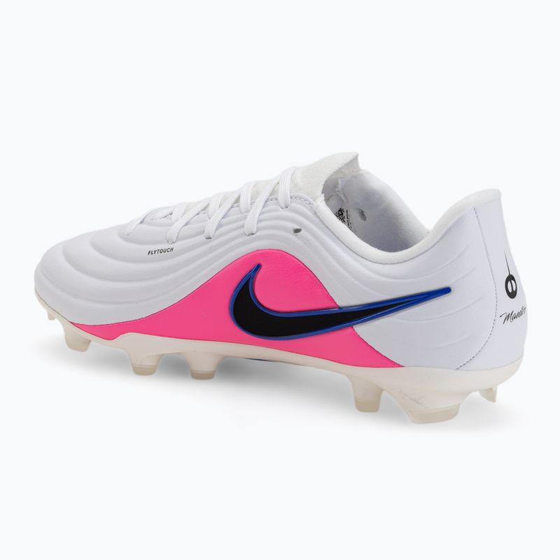 Кросівки футбольні дитячі Nike Tiempo Maestro Academy Jr FG/MG white/racer blue/pink blast/black 3