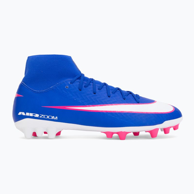 Кросівки футбольні чоловічі Nike Mercurial Superfly 10 Academy AG racer blue/white 2