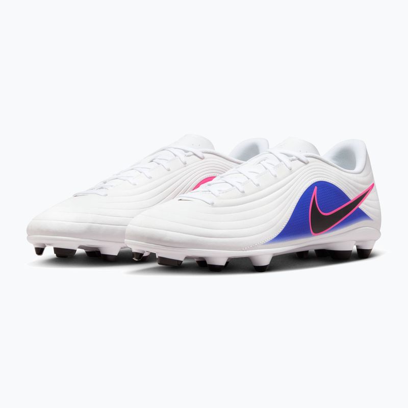 Кросівки футбольні чоловічі Nike Tiempo Maestro Club FG/MG white/racer blue/pink blast/black 10