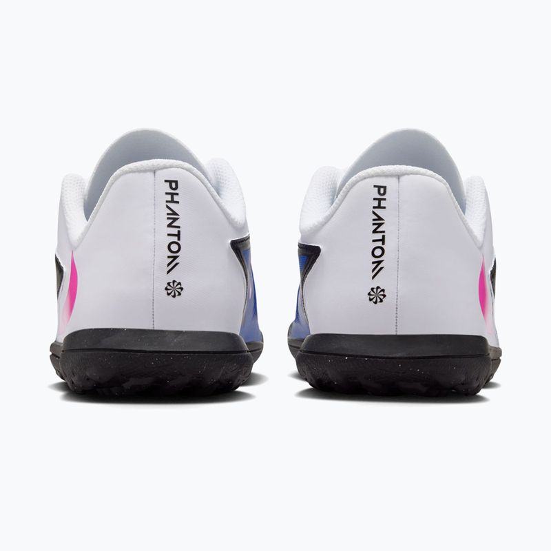 Кросівки футбольні дитячі Nike Jr. Phantom 6 Low Club TF racer blue/white/pink blast 11