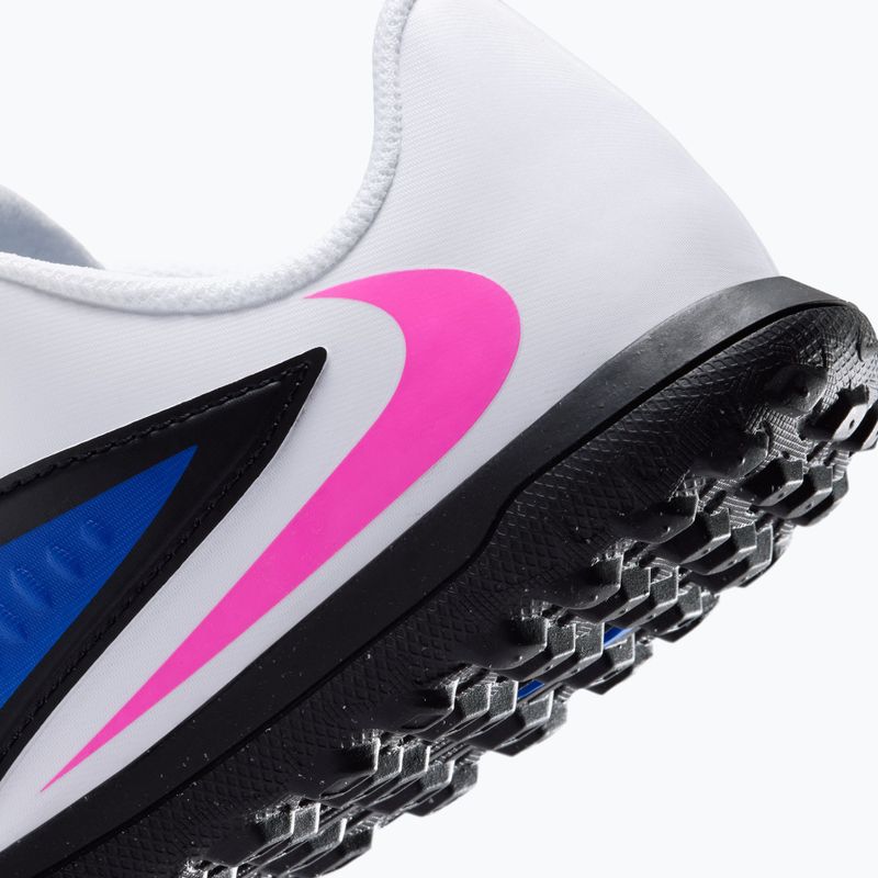 Кросівки футбольні дитячі Nike Jr. Phantom 6 Low Club TF racer blue/white/pink blast 15
