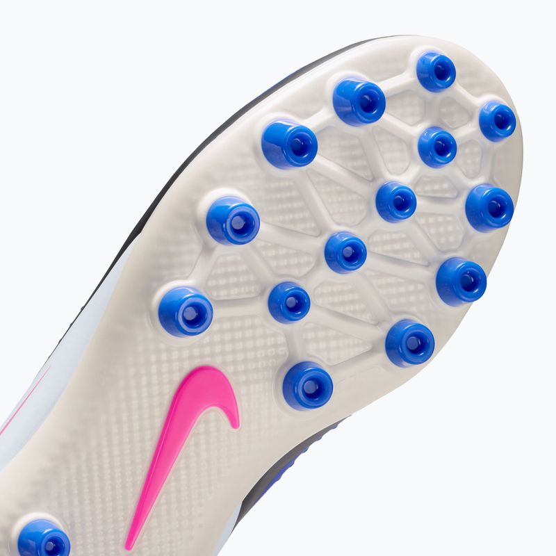 Дитячі футбольні бутси Nike Jr. Phantom 6 High Academy FG/MG racer blue/white/pink blast 16