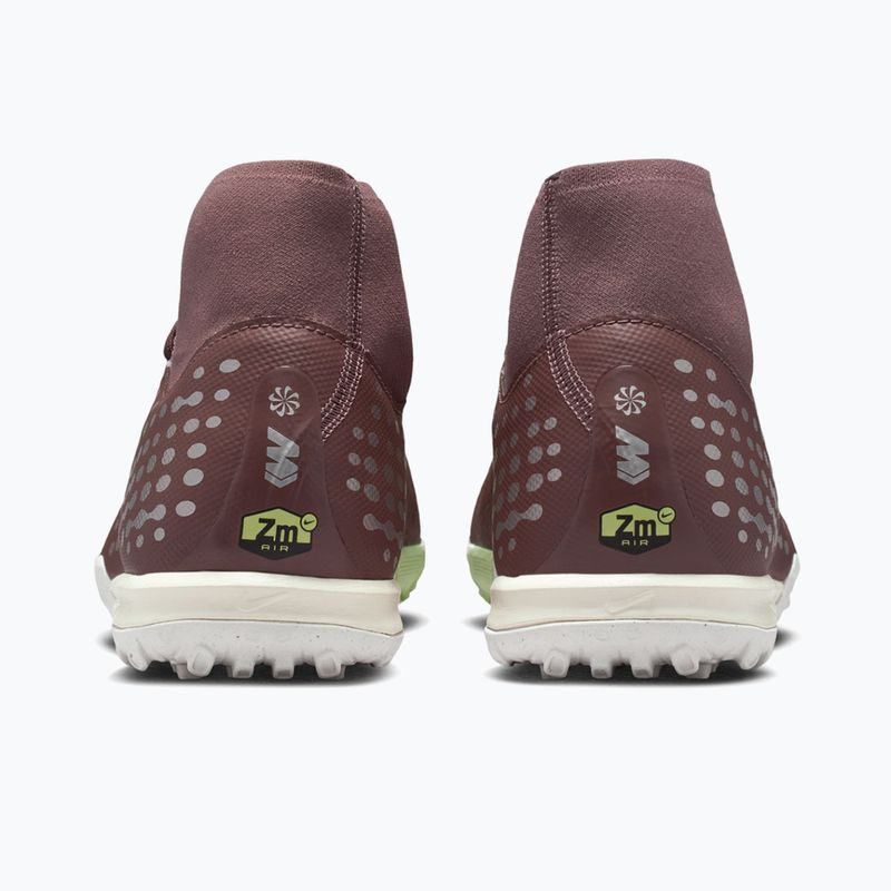 Кросівки футбольні чоловічі Nike Mercurial Superfly 10 Academy Kylian Mbappé TF plum eclipse/metallic silver 4