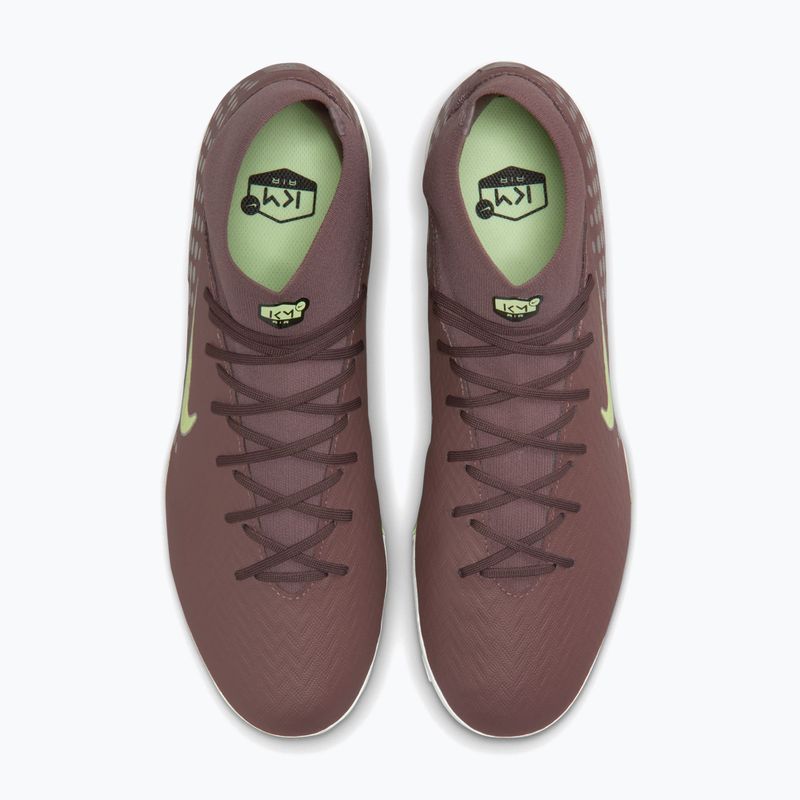 Кросівки футбольні чоловічі Nike Mercurial Superfly 10 Academy Kylian Mbappé TF plum eclipse/metallic silver 5