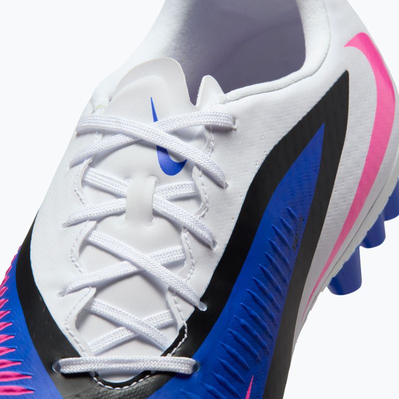 Кросівки футбольні чоловічі Nike Phantom 6 Low Academy AG racer blue/white/pink blast 8