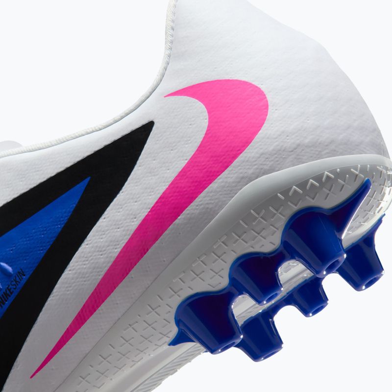 Кросівки футбольні чоловічі Nike Phantom 6 Low Academy AG racer blue/white/pink blast 10