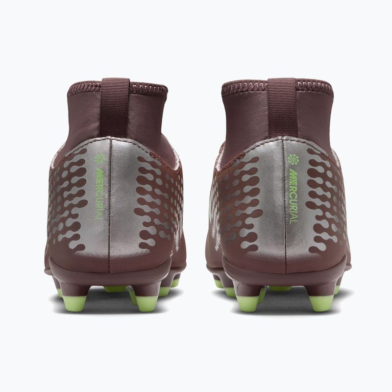Кросівки футбольні дитячі Nike Mercurial Superfly 10 Club "Kylian Mbappé" Jr FG/MG plum eclipse/metallic silver 4