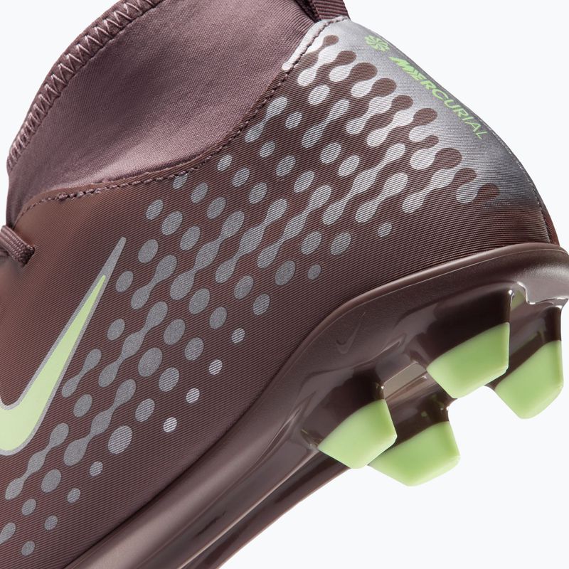 Кросівки футбольні дитячі Nike Mercurial Superfly 10 Club "Kylian Mbappé" Jr FG/MG plum eclipse/metallic silver 8