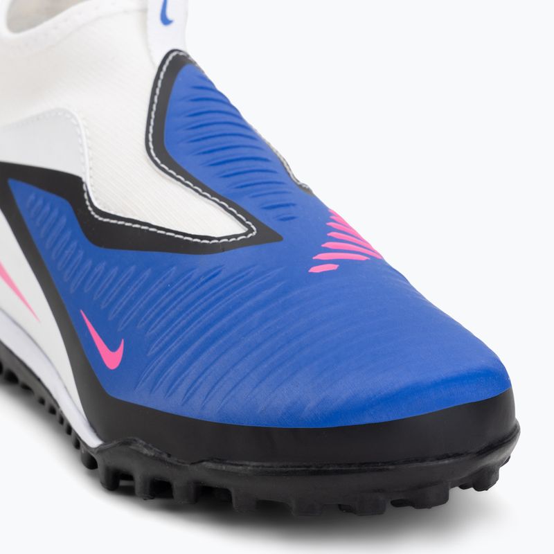 Кросівки футбольні дитячі Nike Phantom 6 High Academy TF racer blue/white/pink blast 7