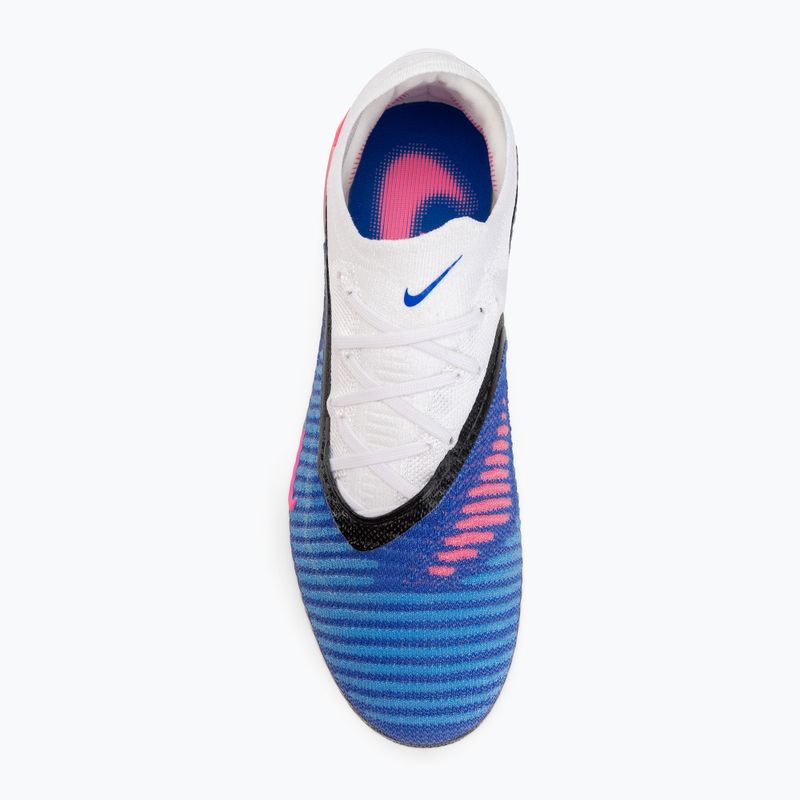 Кросівки футбольні чоловічі Nike Phantom 6 Low Elite FG racer blue/white/pink blast 5