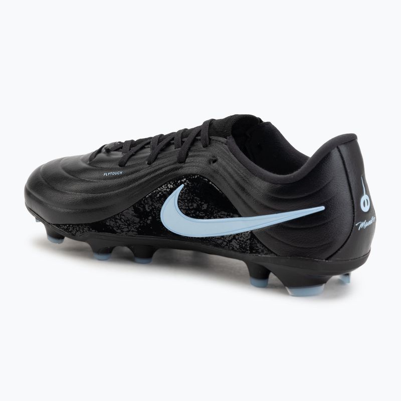 Кросівки футбольні дитячі Nike Tiempo Maestro Academy Jr FG/MG black/ice blue 3
