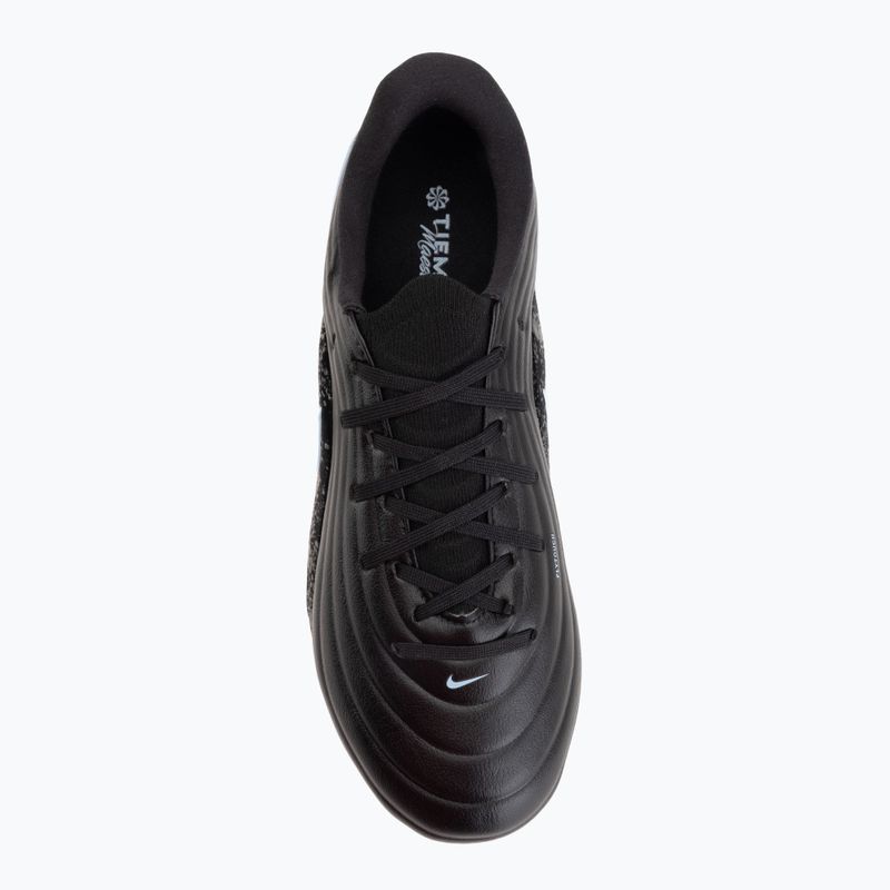 Кросівки футбольні дитячі Nike Tiempo Maestro Academy Jr FG/MG black/ice blue 5