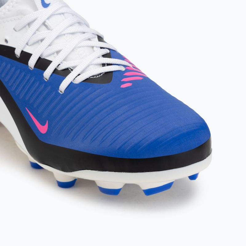 Кросівки футбольні дитячі Nike Phantom 6 Low Academy FG/MG Jr racer blue/white/pink blast 7
