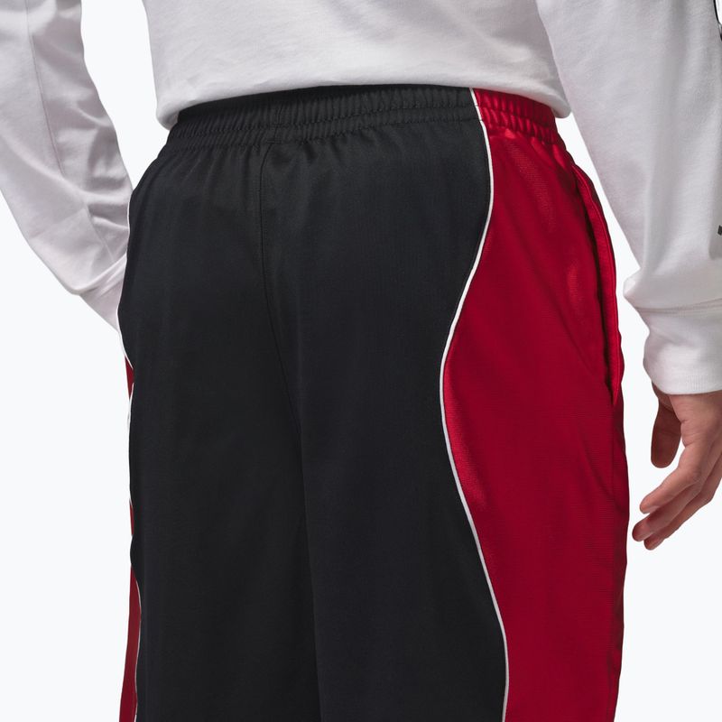 Шорти баскетбольні чоловічі Nike Jordan Sport black/white/gym red 3