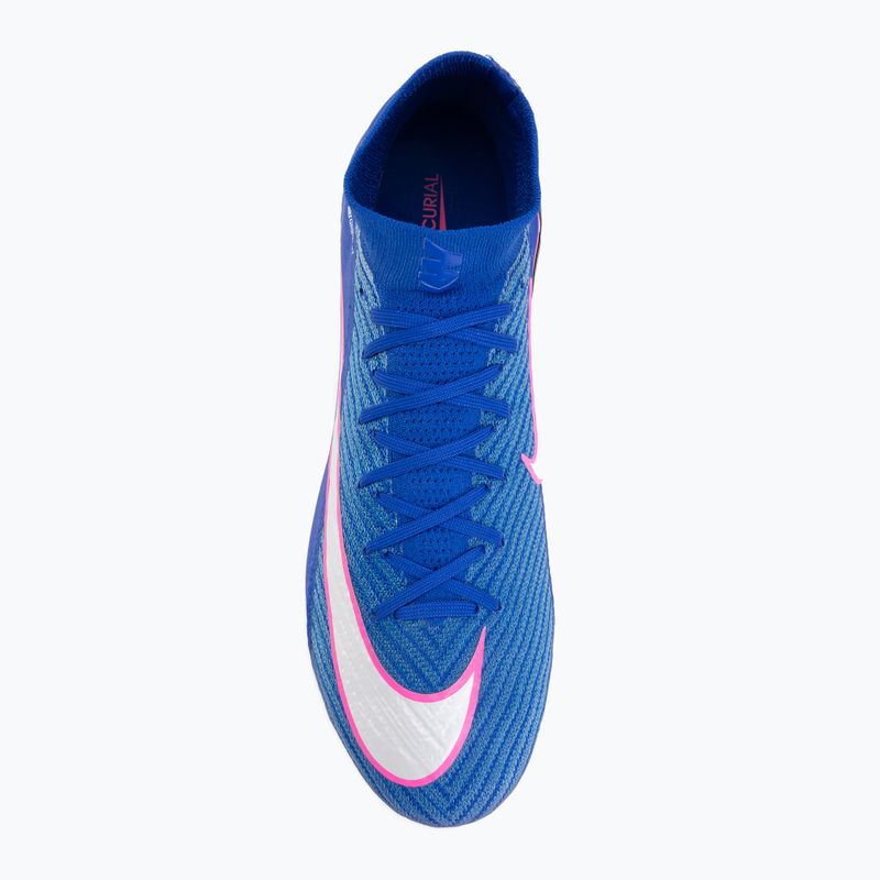 Чоловічі футбольні бутси Nike Mercurial Superfly 10 Elite FG racer blue/white 5