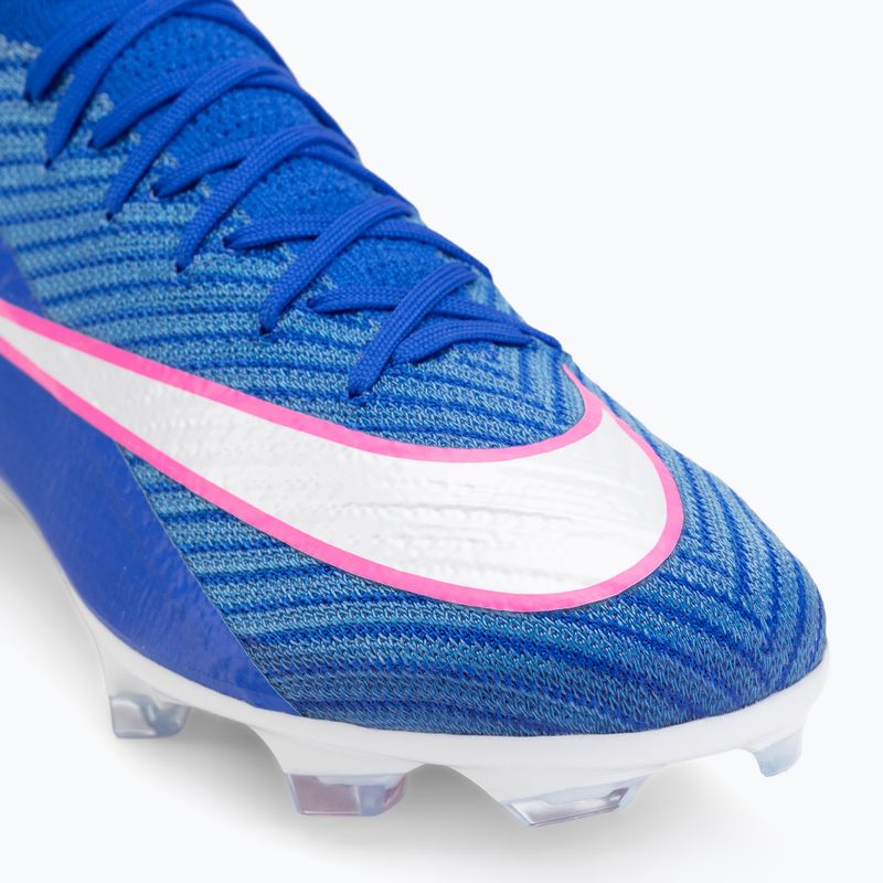 Кросівки футбольні чоловічі Nike Mercurial Superfly 10 Elite FG racer blue/white 7