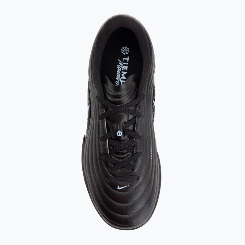 Кросівки футбольні дитячі Nike Tiempo Maestro Academy Jr TF black/ice blue 5