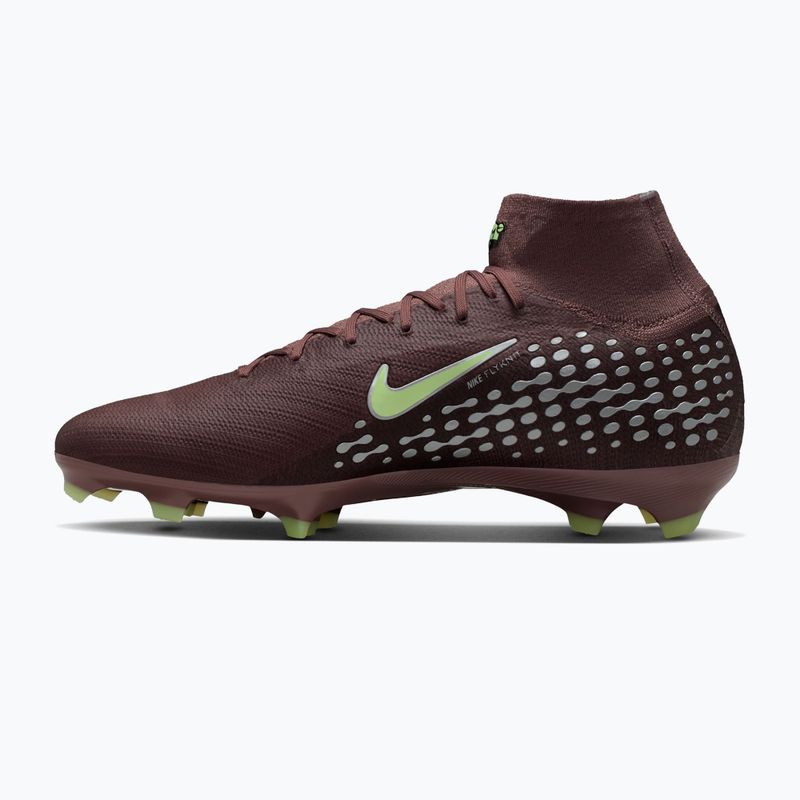 Кросівки футбольні чоловічі Nike Zoom Superfly 10 Pro Kylian Mbappe FG plum eclipse/metallic silver 2
