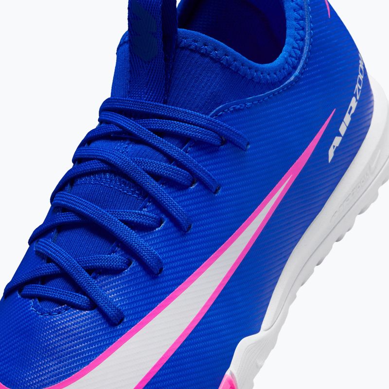 Кросівки футбольні дитячі Nike Mercurial Vapor 16 Academy TF racer blue/white 8