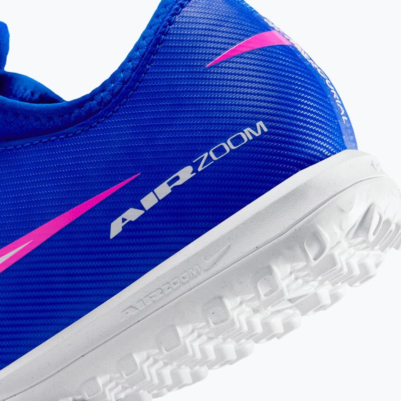 Кросівки футбольні дитячі Nike Mercurial Vapor 16 Academy TF racer blue/white 9