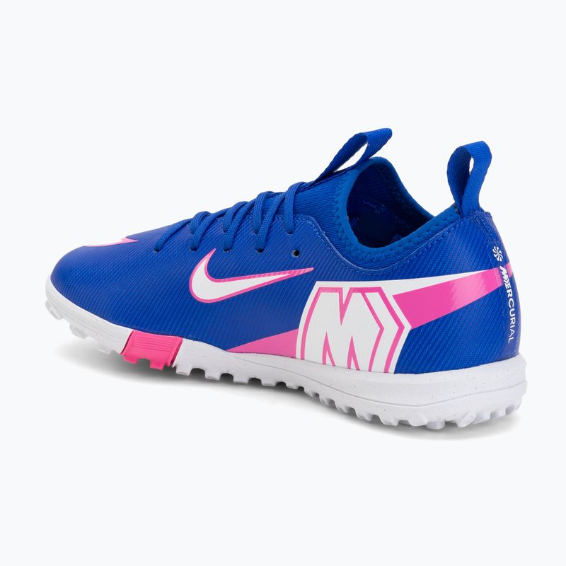 Кросівки футбольні дитячі Nike Mercurial Vapor 16 Academy TF racer blue/white 3
