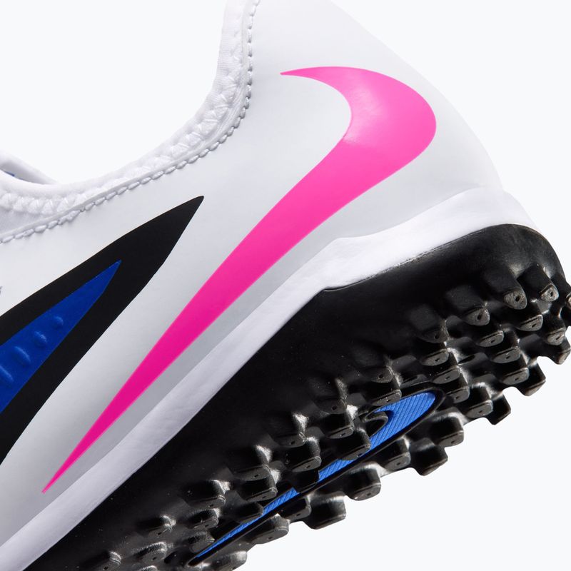 Кросівки футбольні дитячі Nike Jr. Phantom 6 Low Academy TF racer blue/white/pink blast 10
