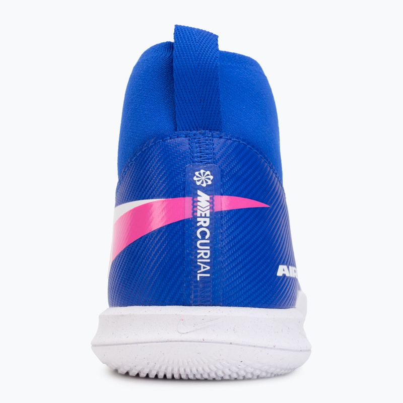 Кросівки футбольні дитячі Nike Mercurial Superfly 10 Academy IC racer blue/white 6