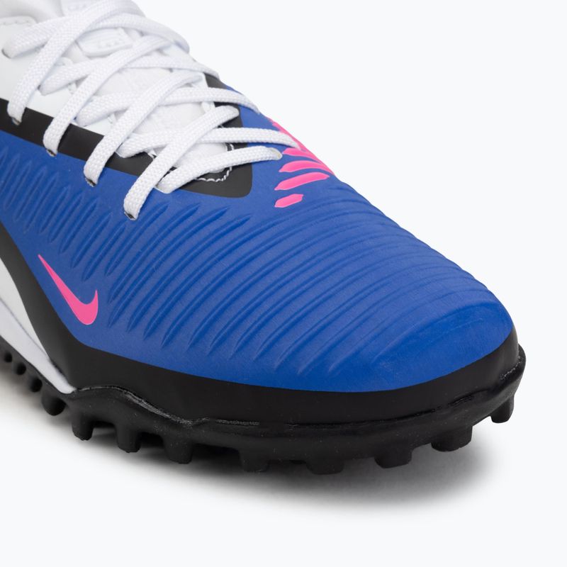 Дитячі футбольні бутси Nike Jr. Phantom 6 Low Academy TF racer blue/white/pink blast 7