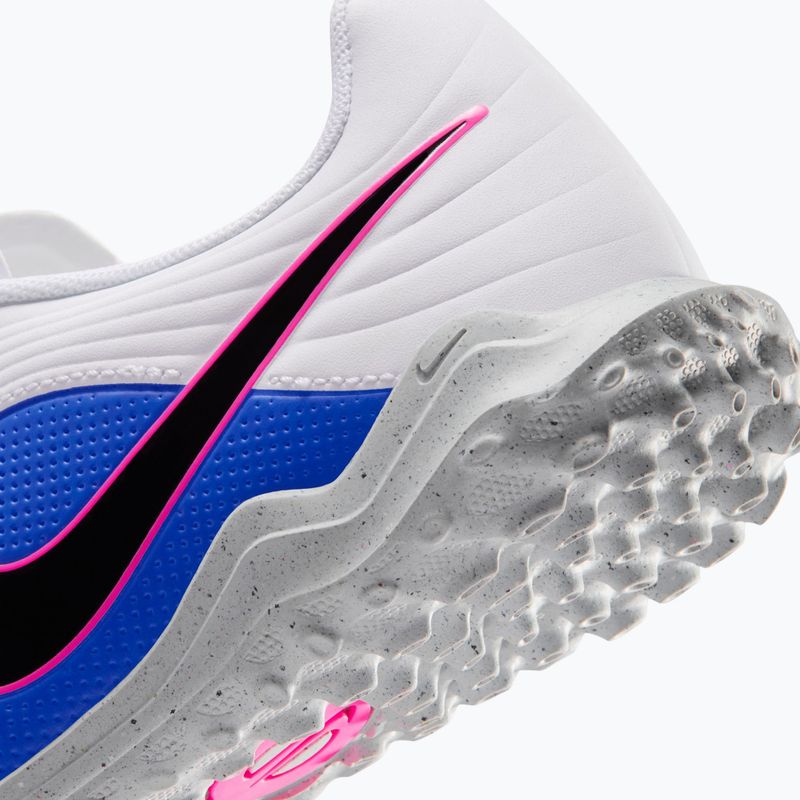 Кросівки футбольні дитячі Nike Tiempo Maestro Club Jr TF white/racer blue/pink blast/black 15