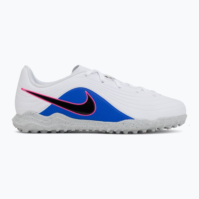 Кросівки футбольні дитячі Nike Tiempo Maestro Club Jr TF white/racer blue/pink blast/black 2
