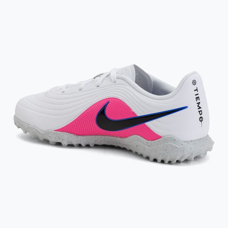 Кросівки футбольні дитячі Nike Tiempo Maestro Club Jr TF white/racer blue/pink blast/black 3