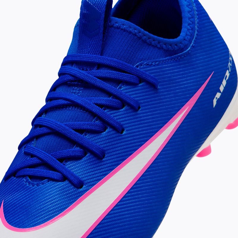 Кросівки футбольні дитячі Nike Mercurial Vapor 16 Academy FG/MG racer blue/white 9
