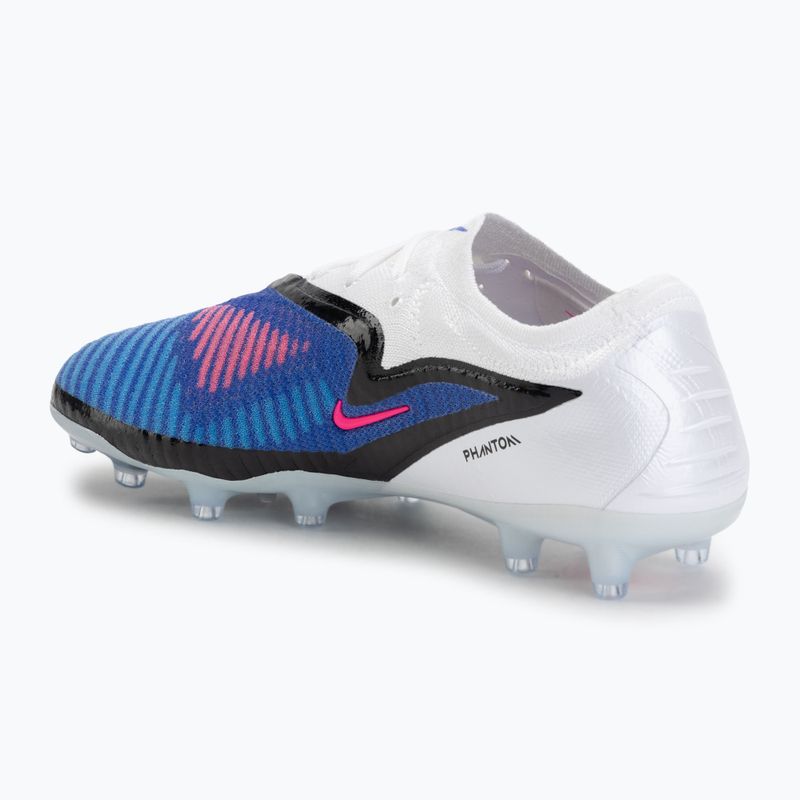 Кросівки футбольні чоловічі Nike Phantom 6 Low Elite AG-Pro racer blue/white/pink blast 3
