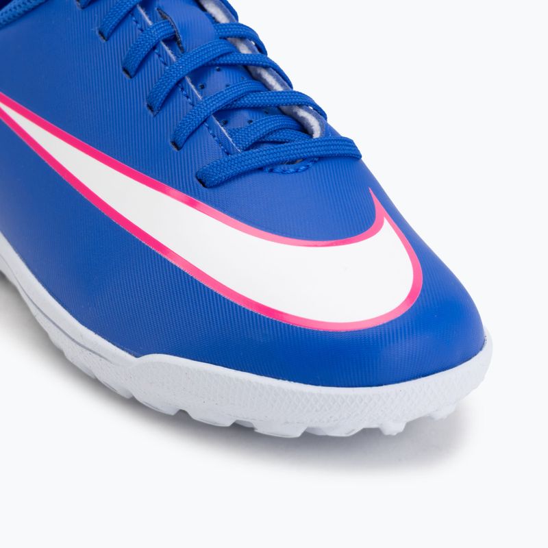 Кросівки футбольні дитячі Nike Mercurial Vapor 16 Club TF racer blue/black 7