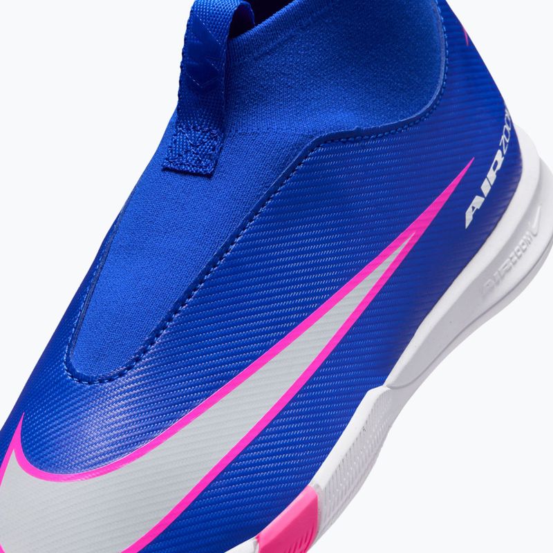 Кросівки футбольні дитячі Nike Mercurial Superfly 10 Academy IC racer blue/white 8