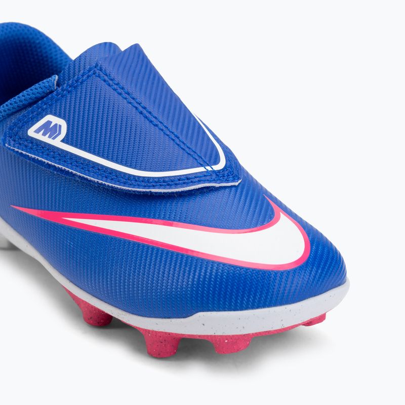Кросівки футбольні дитячі Nike Mercurial Vapor 16 Club FG/MG racer blue/white 7